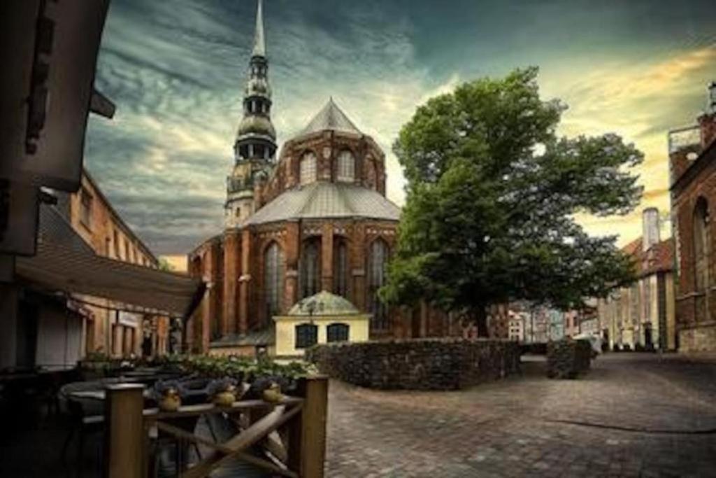 Lovely Old Riga Studio Exterior photo